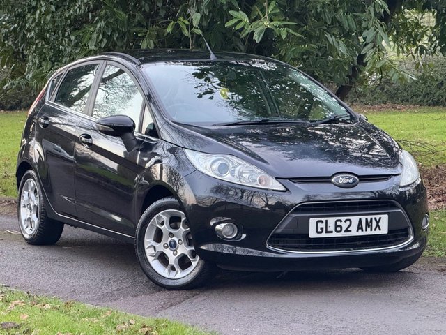 2012 62 Ford Fiesta 1.4 TDCi DPF Zetec Hatchback 5dr Diesel Manual (104 g/km, 69 bhp)