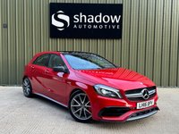 USED 2016 MERCEDES-BENZ A CLASS 2.0 A45 AMG (Premium) Hatchback 5dr Petrol SpdS DCT 4MATIC Euro 6 (s/s) (381 ps) PAN ROOF SPORTS SEATS CAR PLAY
