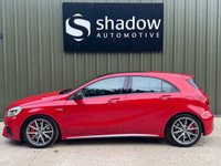 USED 2016 MERCEDES-BENZ A CLASS 2.0 A45 AMG (Premium) Hatchback 5dr Petrol SpdS DCT 4MATIC Euro 6 (s/s) (381 ps) PAN ROOF SPORTS SEATS CAR PLAY