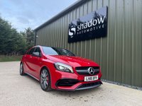 USED 2016 MERCEDES-BENZ A CLASS 2.0 A45 AMG (Premium) Hatchback 5dr Petrol SpdS DCT 4MATIC Euro 6 (s/s) (381 ps) PAN ROOF SPORTS SEATS CAR PLAY
