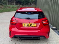 USED 2016 MERCEDES-BENZ A CLASS 2.0 A45 AMG (Premium) Hatchback 5dr Petrol SpdS DCT 4MATIC Euro 6 (s/s) (381 ps) PAN ROOF SPORTS SEATS CAR PLAY