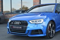 USED 2020 20 AUDI S3 2.0 TFSI Black Edition Sportback 5dr Petrol S Tronic quattro Euro 6 (s/s) (300 ps) DIGITAL DASH / ARA BLUE / B&O