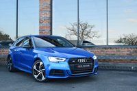USED 2020 20 AUDI S3 2.0 TFSI Black Edition Sportback 5dr Petrol S Tronic quattro Euro 6 (s/s) (300 ps) DIGITAL DASH / ARA BLUE / B&O
