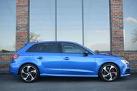 USED 2020 20 AUDI S3 2.0 TFSI Black Edition Sportback 5dr Petrol S Tronic quattro Euro 6 (s/s) (300 ps) DIGITAL DASH / ARA BLUE / B&O