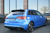 USED 2020 20 AUDI S3 2.0 TFSI Black Edition Sportback 5dr Petrol S Tronic quattro Euro 6 (s/s) (300 ps) DIGITAL DASH / ARA BLUE / B&O