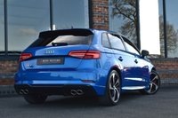 USED 2020 20 AUDI S3 2.0 TFSI Black Edition Sportback 5dr Petrol S Tronic quattro Euro 6 (s/s) (300 ps) DIGITAL DASH / ARA BLUE / B&O