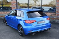 USED 2020 20 AUDI S3 2.0 TFSI Black Edition Sportback 5dr Petrol S Tronic quattro Euro 6 (s/s) (300 ps) DIGITAL DASH / ARA BLUE / B&O