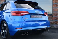 USED 2020 20 AUDI S3 2.0 TFSI Black Edition Sportback 5dr Petrol S Tronic quattro Euro 6 (s/s) (300 ps) DIGITAL DASH / ARA BLUE / B&O