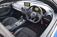 USED 2020 20 AUDI S3 2.0 TFSI Black Edition Sportback 5dr Petrol S Tronic quattro Euro 6 (s/s) (300 ps) DIGITAL DASH / ARA BLUE / B&O