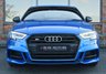 USED 2020 20 AUDI S3 2.0 TFSI Black Edition Sportback 5dr Petrol S Tronic quattro Euro 6 (s/s) (300 ps) DIGITAL DASH / ARA BLUE / B&O