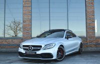USED 2018 18 MERCEDES-BENZ C-CLASS 4.0 C63 V8 BiTurbo AMG S (Premium) Coupe 2dr Petrol SpdS MCT Euro 6 (s/s) (510 ps) MAGNO SILVER / 360 CAM / FMBSH