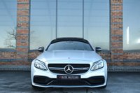 USED 2018 18 MERCEDES-BENZ C-CLASS 4.0 C63 V8 BiTurbo AMG S (Premium) Coupe 2dr Petrol SpdS MCT Euro 6 (s/s) (510 ps) MAGNO SILVER / 360 CAM / FMBSH