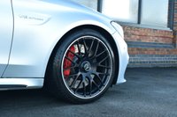 USED 2018 18 MERCEDES-BENZ C-CLASS 4.0 C63 V8 BiTurbo AMG S (Premium) Coupe 2dr Petrol SpdS MCT Euro 6 (s/s) (510 ps) MAGNO SILVER / 360 CAM / FMBSH