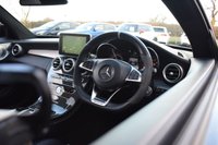 USED 2018 18 MERCEDES-BENZ C-CLASS 4.0 C63 V8 BiTurbo AMG S (Premium) Coupe 2dr Petrol SpdS MCT Euro 6 (s/s) (510 ps) MAGNO SILVER / 360 CAM / FMBSH