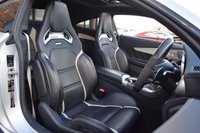 USED 2018 18 MERCEDES-BENZ C-CLASS 4.0 C63 V8 BiTurbo AMG S (Premium) Coupe 2dr Petrol SpdS MCT Euro 6 (s/s) (510 ps) MAGNO SILVER / 360 CAM / FMBSH