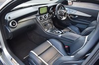 USED 2018 18 MERCEDES-BENZ C-CLASS 4.0 C63 V8 BiTurbo AMG S (Premium) Coupe 2dr Petrol SpdS MCT Euro 6 (s/s) (510 ps) MAGNO SILVER / 360 CAM / FMBSH