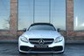 USED 2018 18 MERCEDES-BENZ C-CLASS 4.0 C63 V8 BiTurbo AMG S (Premium) Coupe 2dr Petrol SpdS MCT Euro 6 (s/s) (510 ps) MAGNO SILVER / 360 CAM / FMBSH