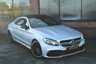 USED 2018 18 MERCEDES-BENZ C-CLASS 4.0 C63 V8 BiTurbo AMG S (Premium) Coupe 2dr Petrol SpdS MCT Euro 6 (s/s) (510 ps) MAGNO SILVER / 360 CAM / FMBSH