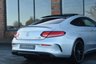USED 2018 18 MERCEDES-BENZ C-CLASS 4.0 C63 V8 BiTurbo AMG S (Premium) Coupe 2dr Petrol SpdS MCT Euro 6 (s/s) (510 ps) MAGNO SILVER / 360 CAM / FMBSH