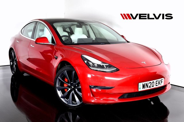 2020 20 Tesla Model 3 (Dual Motor) Performance Saloon 4dr Electric Auto 4WDE (Performance Upgrade) (449 bhp)