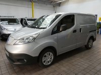 USED 2019 69 NISSAN e-NV200 40kWh Acenta Panel Van 5dr Electric Auto SWB (Quick Charge) (109 ps) &pound;0 ROAD TAX AIR CON CRUISE CONTROL REAR VIEW CAMERA GENUINE LOW MILEAGE 1 OWNER SERVICE HISTORY WARRANTY