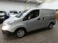 USED 2019 69 NISSAN e-NV200 40kWh Acenta Panel Van 5dr Electric Auto SWB (Quick Charge) (109 ps) &pound;0 ROAD TAX AIR CON CRUISE CONTROL REAR VIEW CAMERA GENUINE LOW MILEAGE 1 OWNER SERVICE HISTORY WARRANTY
