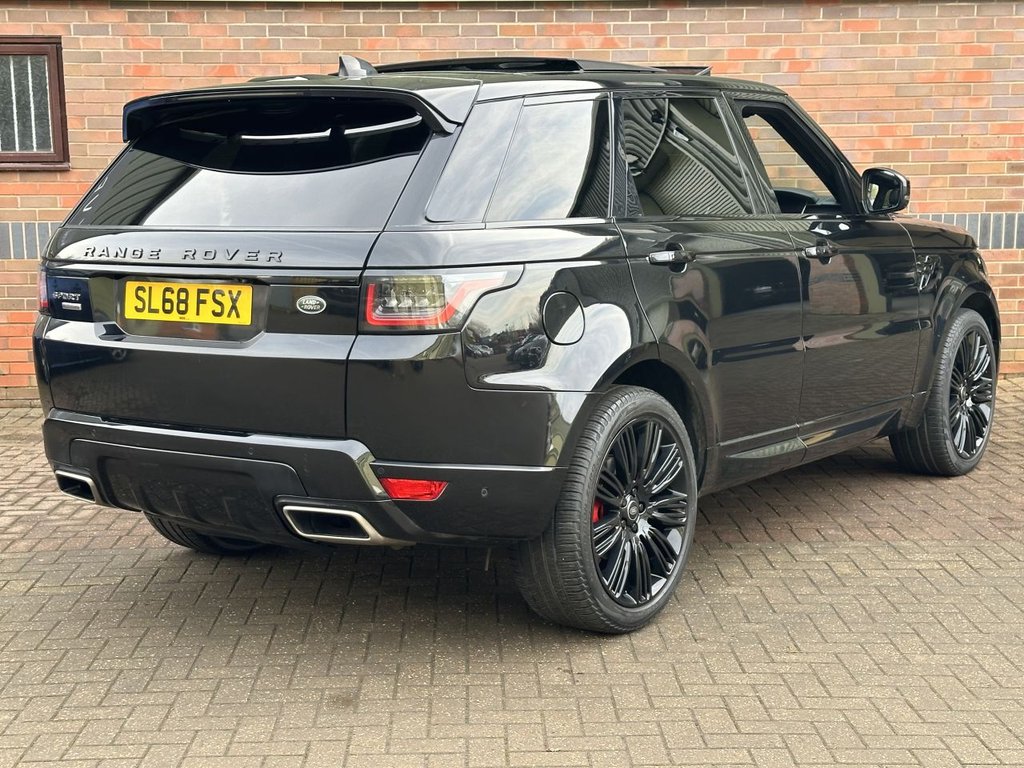 USED 2018 68 LAND ROVER RANGE ROVER SPORT 3.0 SD V6 Autobiography Dynamic SUV 5dr Diesel Auto 4WD Euro 6 (s/s) (306 ps) SLIDING ROOF|1 YEAR WARRANTY