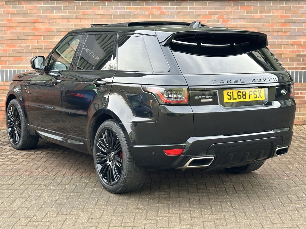USED 2018 68 LAND ROVER RANGE ROVER SPORT 3.0 SD V6 Autobiography Dynamic SUV 5dr Diesel Auto 4WD Euro 6 (s/s) (306 ps) SLIDING ROOF|1 YEAR WARRANTY