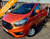USED 2019 19 FORD TRANSIT CUSTOM 2.0 280 EcoBlue Trend Panel Van 5dr Diesel Manual L1 H1 Euro 6 (130 ps) 12 MONTH MOT