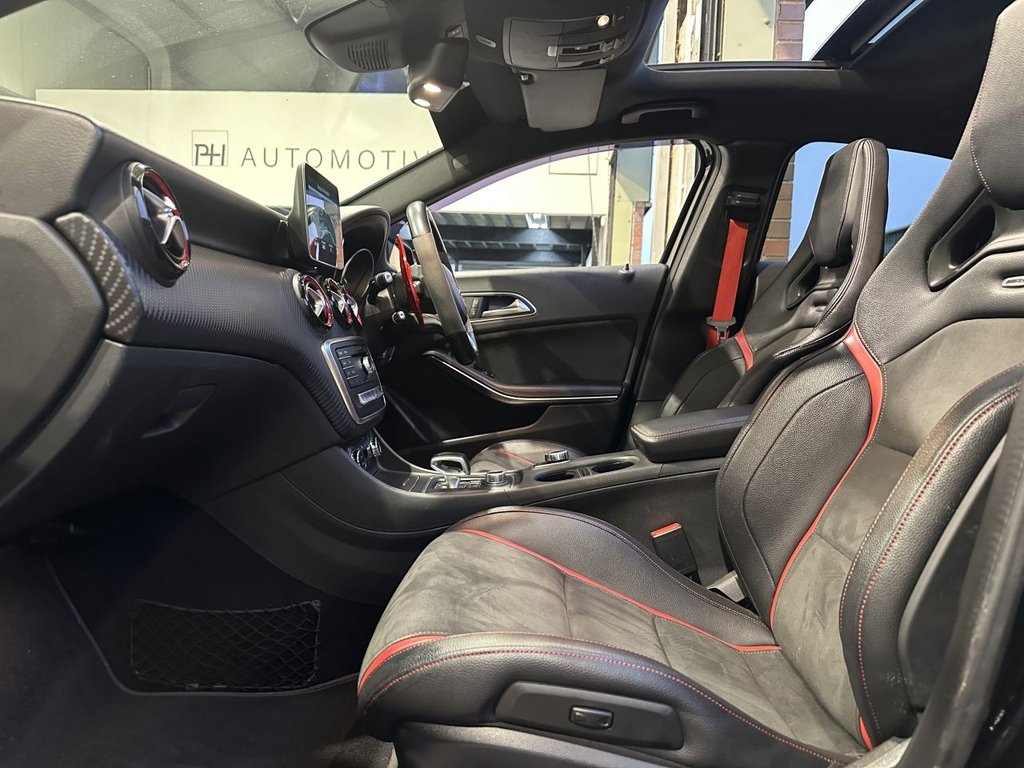 USED 2016 MERCEDES-BENZ A-CLASS 2.0 A45 AMG Hatchback 5dr Petrol SpdS DCT 4MATIC Euro 6 (s/s) (360 ps) PAN ROOF|AERO PACK|NIGHT PACK