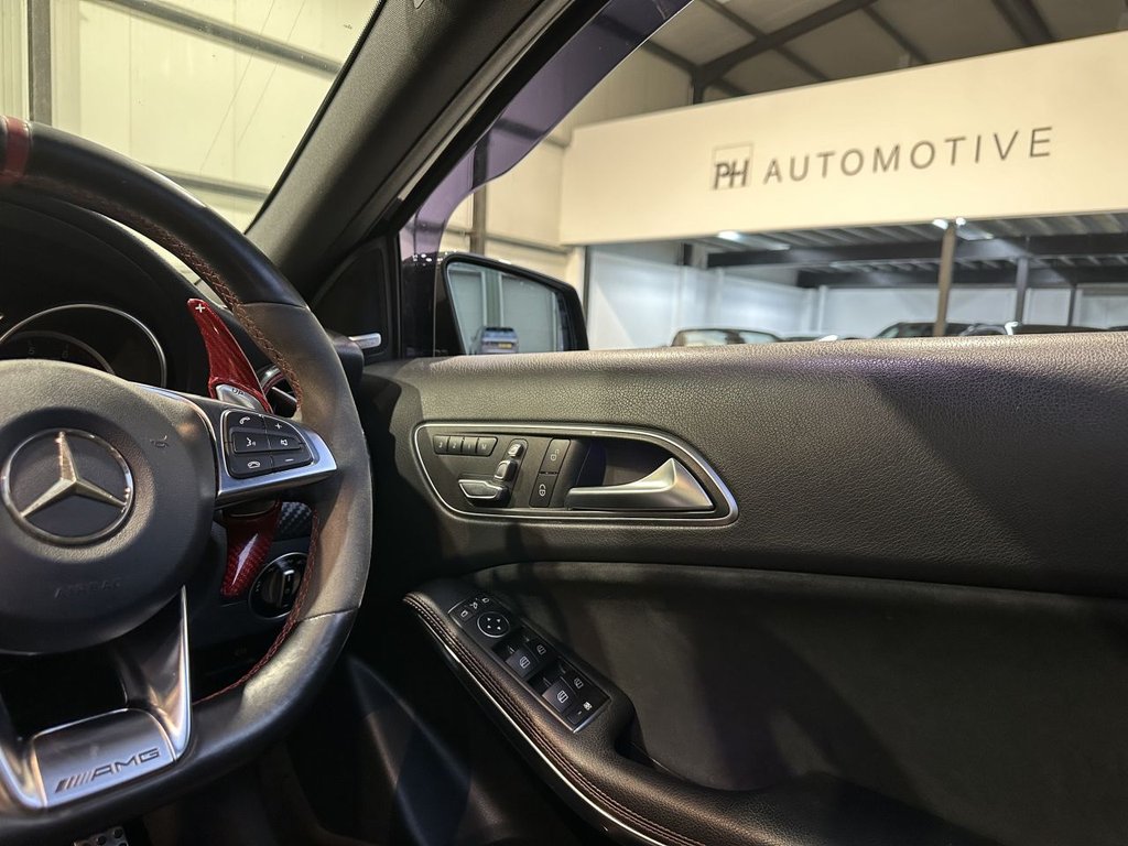 USED 2016 MERCEDES-BENZ A-CLASS 2.0 A45 AMG Hatchback 5dr Petrol SpdS DCT 4MATIC Euro 6 (s/s) (360 ps) PAN ROOF|AERO PACK|NIGHT PACK