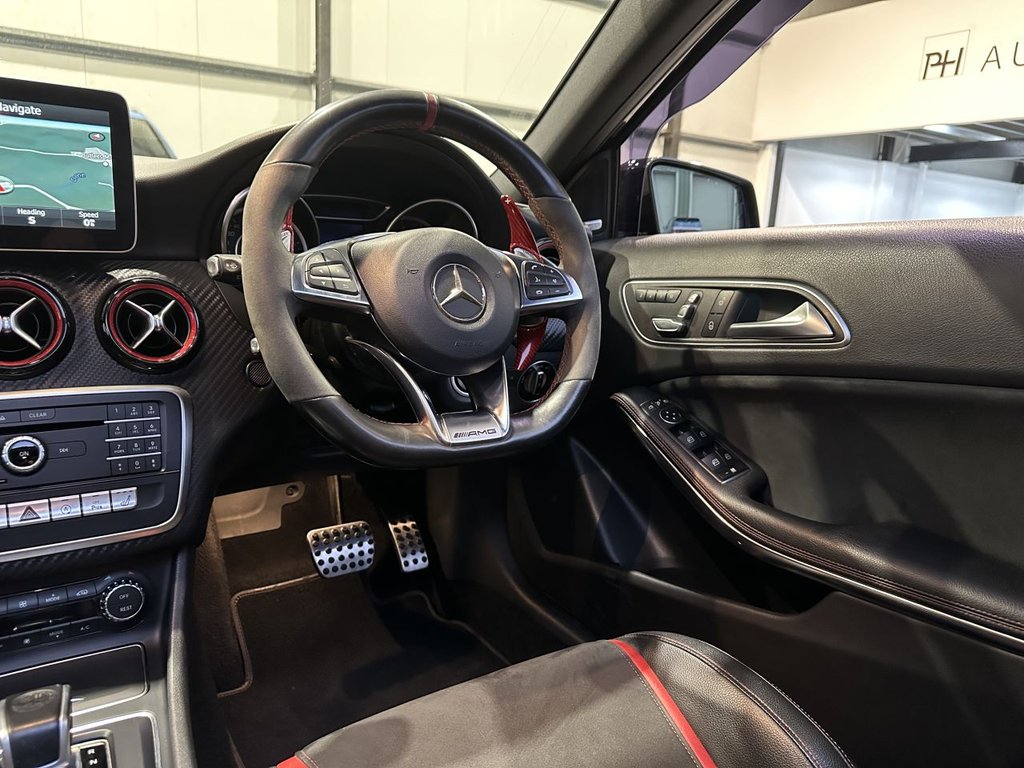 USED 2016 MERCEDES-BENZ A-CLASS 2.0 A45 AMG Hatchback 5dr Petrol SpdS DCT 4MATIC Euro 6 (s/s) (360 ps) PAN ROOF|AERO PACK|NIGHT PACK