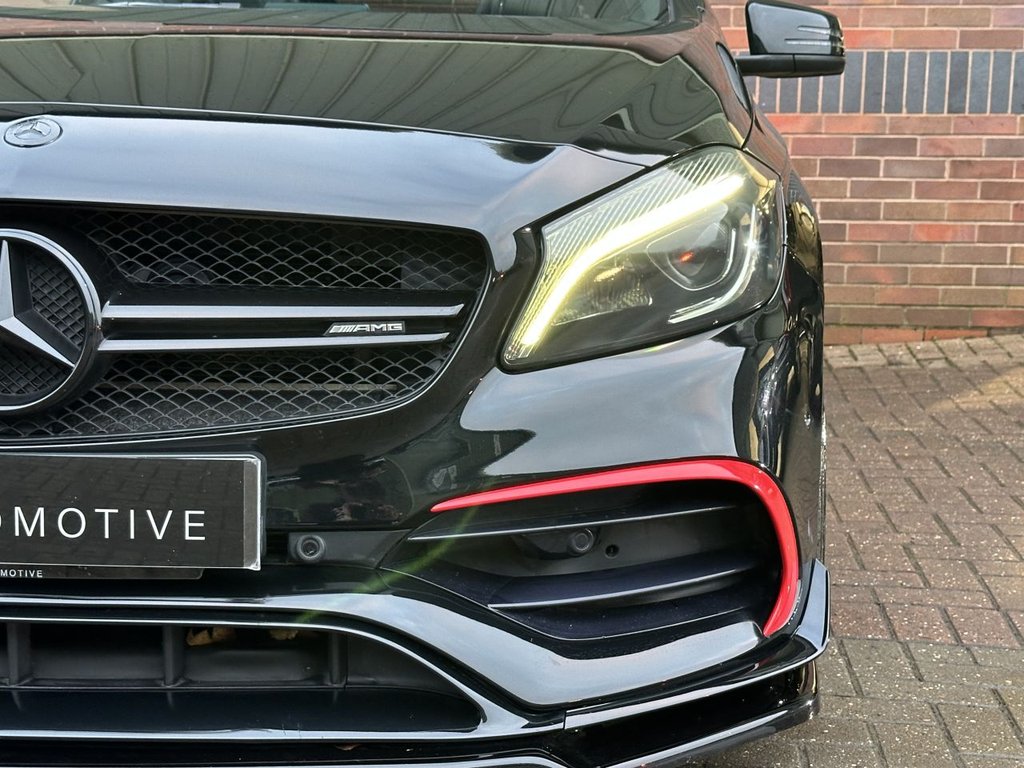 USED 2016 MERCEDES-BENZ A-CLASS 2.0 A45 AMG Hatchback 5dr Petrol SpdS DCT 4MATIC Euro 6 (s/s) (360 ps) PAN ROOF|AERO PACK|NIGHT PACK