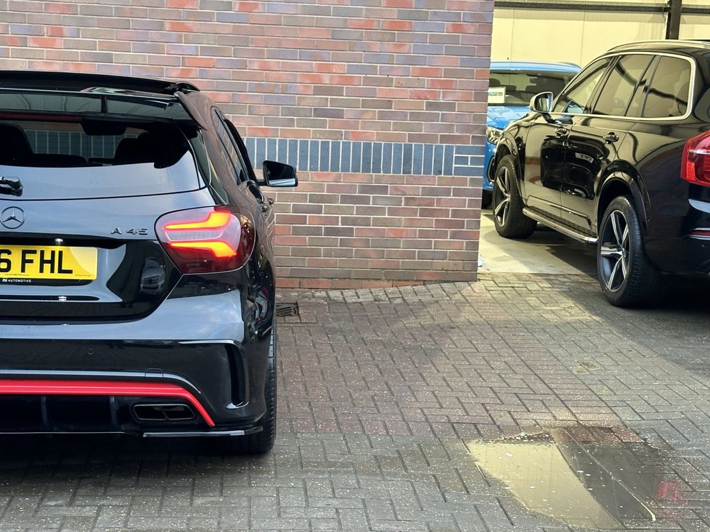 USED 2016 MERCEDES-BENZ A-CLASS 2.0 A45 AMG Hatchback 5dr Petrol SpdS DCT 4MATIC Euro 6 (s/s) (360 ps) PAN ROOF|AERO PACK|NIGHT PACK