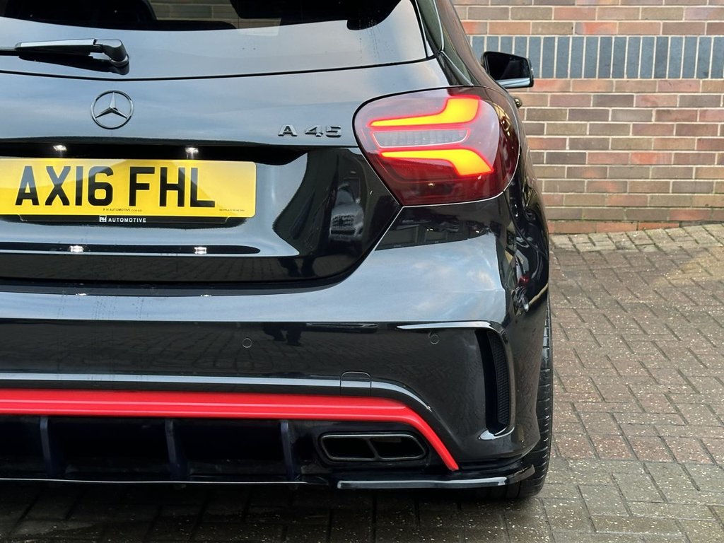 USED 2016 MERCEDES-BENZ A-CLASS 2.0 A45 AMG Hatchback 5dr Petrol SpdS DCT 4MATIC Euro 6 (s/s) (360 ps) PAN ROOF|AERO PACK|NIGHT PACK