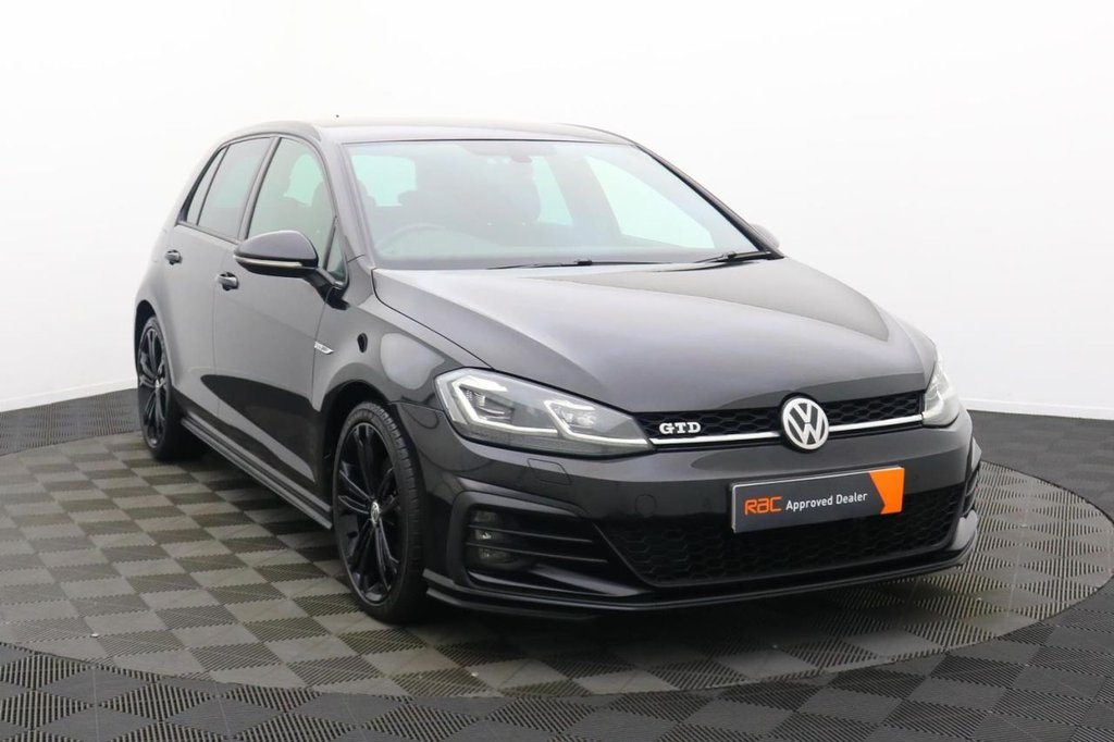 USED 2017 67 VOLKSWAGEN GOLF 2.0 TDI GTD Hatchback 5dr Diesel DSG Euro 6 (s/s) (184 ps) Sat Nav Apple Car Play