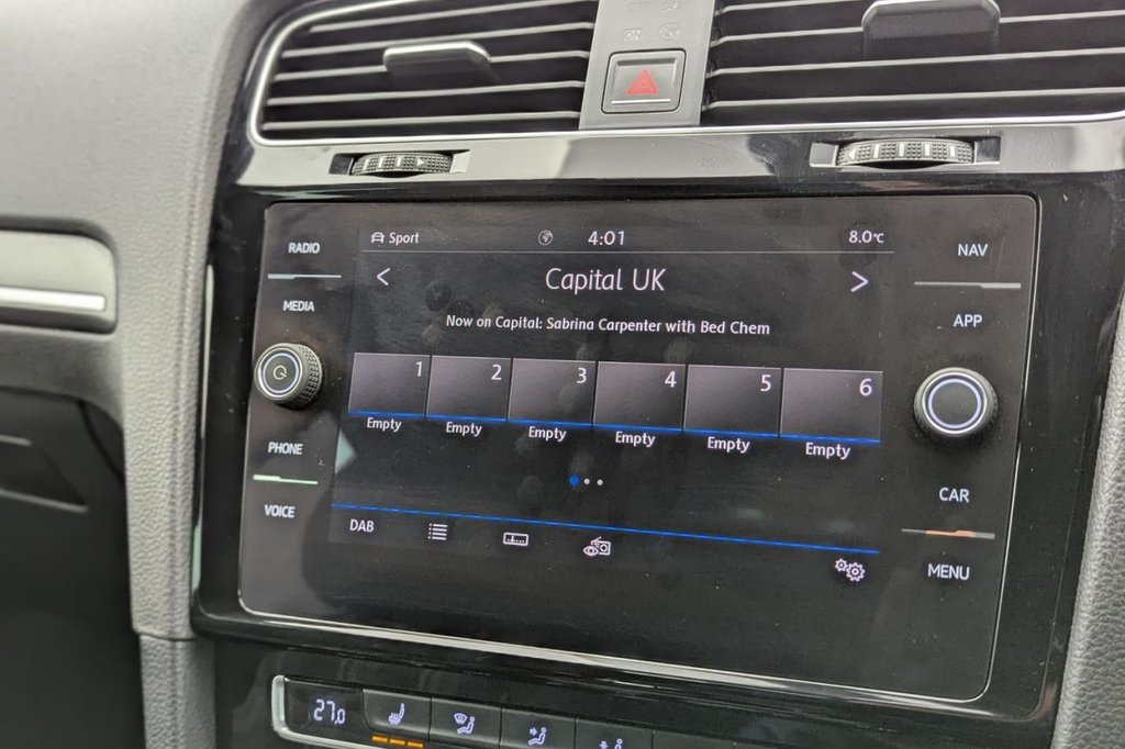 USED 2017 67 VOLKSWAGEN GOLF 2.0 TDI GTD Hatchback 5dr Diesel DSG Euro 6 (s/s) (184 ps) Sat Nav Apple Car Play