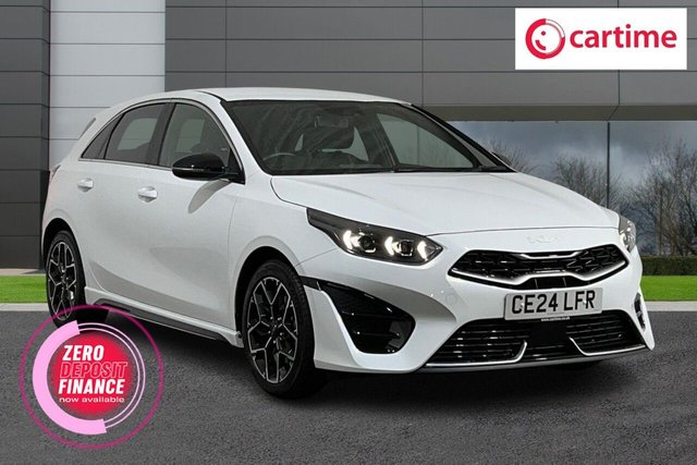View our Kia Ceed 1.5 T-GDi GT-Line Hatchback 5dr Petrol Manual Euro 6 (s/s) (158 bhp) 10-Inch Touchscreen, Android Auto/Apple CarPlay, Rear Park Sensors, Cruise Control, Satellite Navigation
