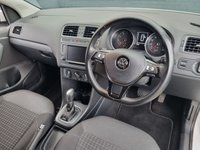 USED 2016 66 VOLKSWAGEN POLO 1.2 TSI BlueMotion Tech Match Hatchback 5dr Petrol DSG Euro 6 (s/s) (90 ps) &pound;20 TAX, 60 MPG, A/C, Bluetooth Connectivity, USB, Aux In, Rain Sensors, Sport Driving Mode, Heated Wing Mirror, DAB Radio, Front and Rear Parking Sensors.