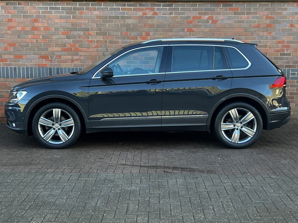 USED 2019 69 VOLKSWAGEN TIGUAN 1.5 TSI EVO Match SUV 5dr Petrol DSG Euro 6 (s/s) (150 ps) 1 OWNER|LEATHER|1 YR WARRANTY