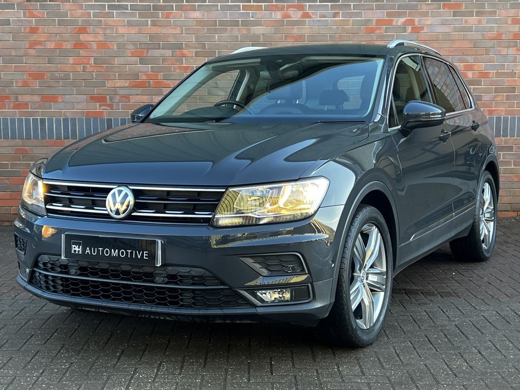 USED 2019 69 VOLKSWAGEN TIGUAN 1.5 TSI EVO Match SUV 5dr Petrol DSG Euro 6 (s/s) (150 ps) 1 OWNER|LEATHER|1 YR WARRANTY