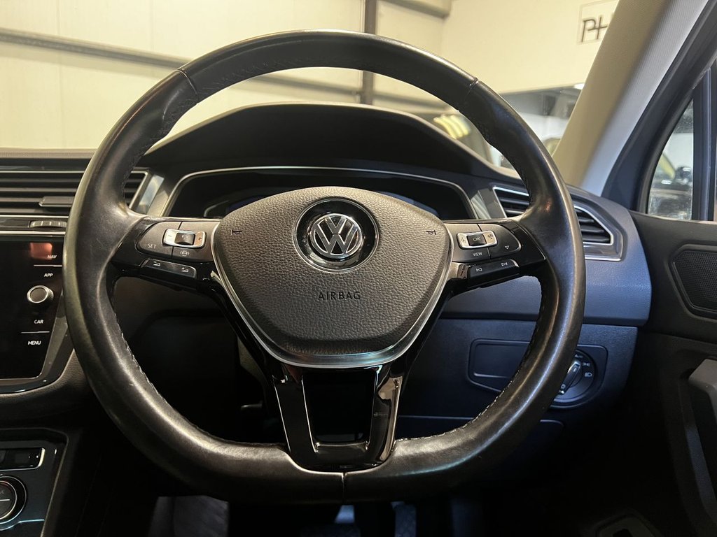 USED 2019 69 VOLKSWAGEN TIGUAN 1.5 TSI EVO Match SUV 5dr Petrol DSG Euro 6 (s/s) (150 ps) 1 OWNER|LEATHER|1 YR WARRANTY