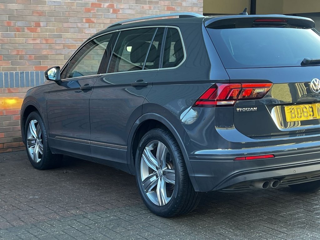 USED 2019 69 VOLKSWAGEN TIGUAN 1.5 TSI EVO Match SUV 5dr Petrol DSG Euro 6 (s/s) (150 ps) 1 OWNER|LEATHER|1 YR WARRANTY