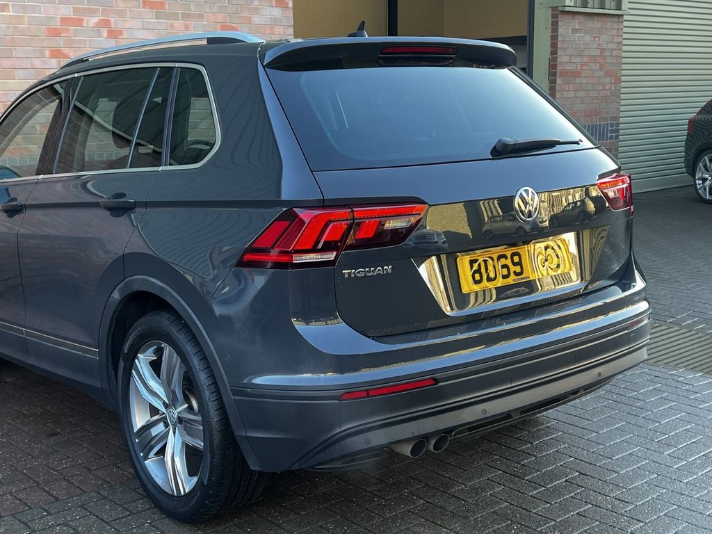 USED 2019 69 VOLKSWAGEN TIGUAN 1.5 TSI EVO Match SUV 5dr Petrol DSG Euro 6 (s/s) (150 ps) 1 OWNER|LEATHER|1 YR WARRANTY