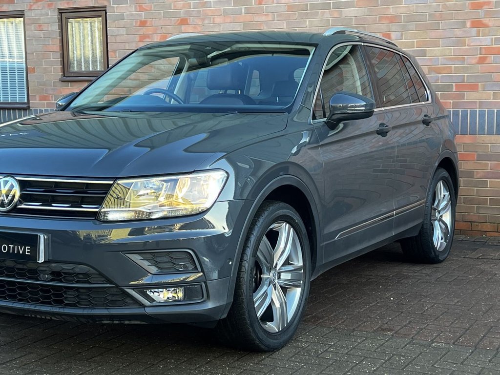USED 2019 69 VOLKSWAGEN TIGUAN 1.5 TSI EVO Match SUV 5dr Petrol DSG Euro 6 (s/s) (150 ps) 1 OWNER|LEATHER|1 YR WARRANTY