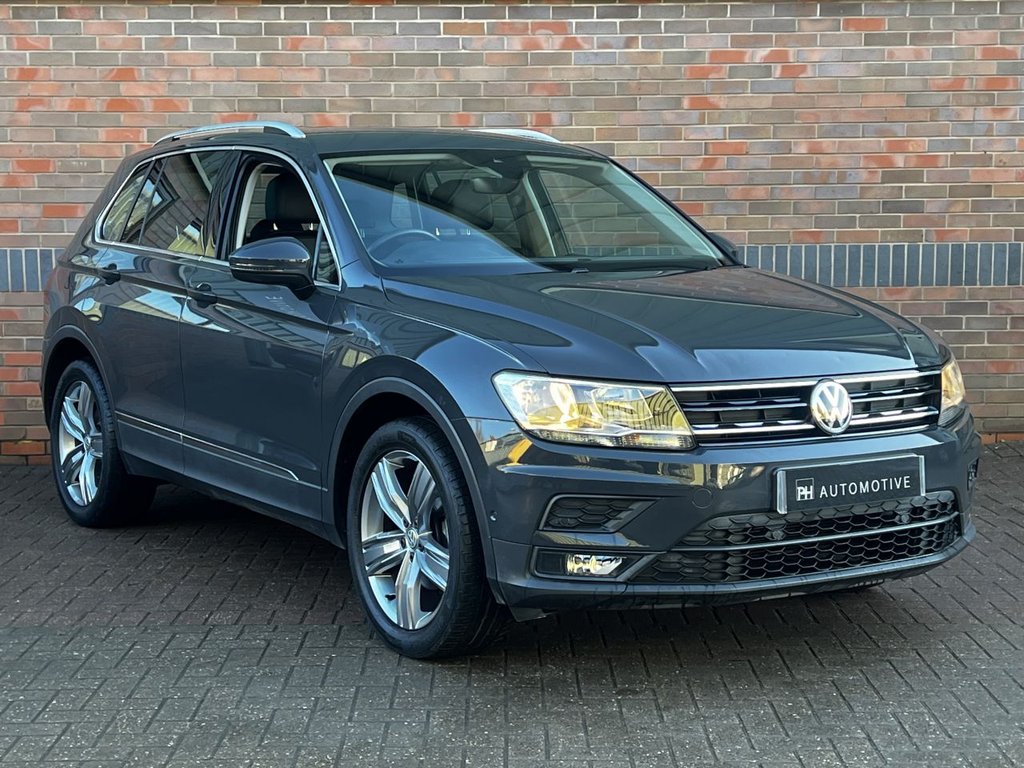 USED 2019 69 VOLKSWAGEN TIGUAN 1.5 TSI EVO Match SUV 5dr Petrol DSG Euro 6 (s/s) (150 ps) 1 OWNER|LEATHER|1 YR WARRANTY