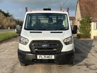 USED 2021 71 FORD TRANSIT 2.0 350 EcoBlue HDT Leader Dropside 2dr Diesel Manual RWD L4 Euro 6 (s/s) (DRW) (130 ps) - TWIN REAR WHEELS - TAIL LIFT - ULEZ FREE - 