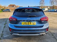 USED 2022 22 FORD FOCUS 1.0T EcoBoost MHEV Active Hatchback 5dr Petrol Hybrid DCT Euro 6 (s/s) (155 ps) Factory Fitted Detachable Towbar