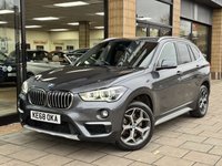 USED 2019 68 BMW X1 2.0 20i xLine SUV 5dr Petrol DCT sDrive Euro 6 (s/s) (192 ps) NAVIGATION PLUS / HEAD UP / CAMERA
