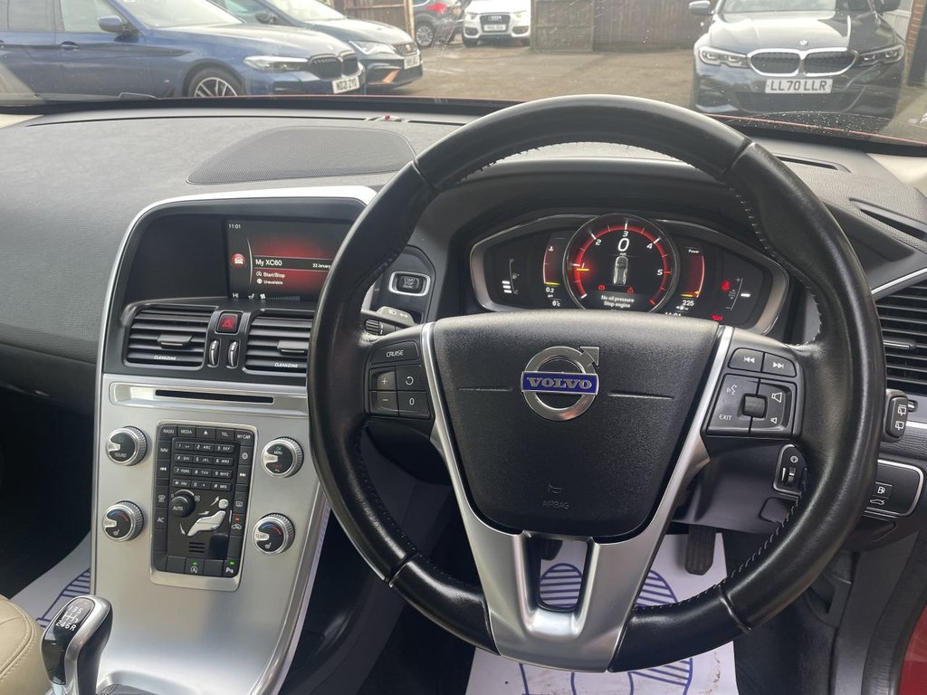 USED 2016 66 VOLVO XC60 2.0 D4 SE Lux Nav SUV 5dr Diesel Manual Euro 6 (s/s) (190 ps) FULL SERVICE HISTORY 2 KEYS